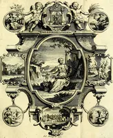 Picture 34 of 59 from De leermeester der zeden, vertoond in Horatius zinnebeelden, lierzangen, enz., Lof van 't landleven, en Bespiegeling op 't leven der menschen, verbeeld in de vier getyden des jaars. Met veele uitmuntende verzen vermeerderd (1781), leaf 178