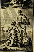 An illustration from De leermeester der zeden, vertoond in Horatius zinnebeelden, lierzangen, enz., Lof van 't landleven, en Bespiegeling op 't leven der menschen, verbeeld in de vier getyden des jaars. Met veele uitmuntende verzen vermeerderd (1781)