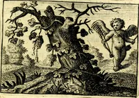 Picture 53 of 59 from De leermeester der zeden, vertoond in Horatius zinnebeelden, lierzangen, enz., Lof van 't landleven, en Bespiegeling op 't leven der menschen, verbeeld in de vier getyden des jaars. Met veele uitmuntende verzen vermeerderd (1781), leaf 344