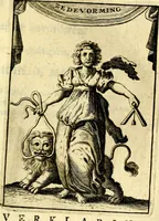 Picture 57 of 59 from De leermeester der zeden, vertoond in Horatius zinnebeelden, lierzangen, enz., Lof van 't landleven, en Bespiegeling op 't leven der menschen, verbeeld in de vier getyden des jaars. Met veele uitmuntende verzen vermeerderd (1781), leaf 374