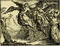 Picture 23 of 59 from De leermeester der zeden, vertoond in Horatius zinnebeelden, lierzangen, enz., Lof van 't landleven, en Bespiegeling op 't leven der menschen, verbeeld in de vier getyden des jaars. Met veele uitmuntende verzen vermeerderd (1781), leaf 50