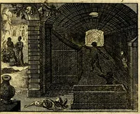 Picture 29 of 59 from De leermeester der zeden, vertoond in Horatius zinnebeelden, lierzangen, enz., Lof van 't landleven, en Bespiegeling op 't leven der menschen, verbeeld in de vier getyden des jaars. Met veele uitmuntende verzen vermeerderd (1781), leaf 62