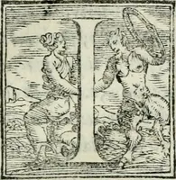 An illustration from De le lettere di m. Clavdio Tolomei lib. sette. Con vna breve dichiarazione in fine di tvtto l'ordin de l'ortografia di qvesta opera (1547)