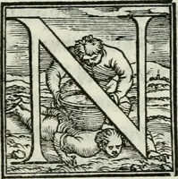 An illustration from De le lettere di m. Clavdio Tolomei lib. sette. Con vna breve dichiarazione in fine di tvtto l'ordin de l'ortografia di qvesta opera (1547)