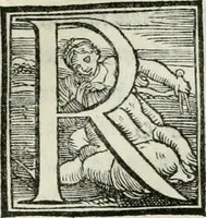 An illustration from De le lettere di m. Clavdio Tolomei lib. sette. Con vna breve dichiarazione in fine di tvtto l'ordin de l'ortografia di qvesta opera (1547)