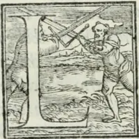 An illustration from De le lettere di m. Clavdio Tolomei lib. sette. Con vna breve dichiarazione in fine di tvtto l'ordin de l'ortografia di qvesta opera (1547)