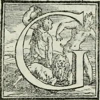 An illustration from De le lettere di m. Clavdio Tolomei lib. sette. Con vna breve dichiarazione in fine di tvtto l'ordin de l'ortografia di qvesta opera (1547)