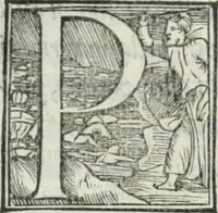 An illustration from De le lettere di m. Clavdio Tolomei lib. sette. Con vna breve dichiarazione in fine di tvtto l'ordin de l'ortografia di qvesta opera (1547)