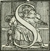 An illustration from De le lettere di m. Clavdio Tolomei lib. sette. Con vna breve dichiarazione in fine di tvtto l'ordin de l'ortografia di qvesta opera (1547)