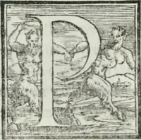 An illustration from De le lettere di m. Clavdio Tolomei lib. sette. Con vna breve dichiarazione in fine di tvtto l'ordin de l'ortografia di qvesta opera (1547)