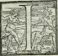An illustration from De le lettere di m. Clavdio Tolomei lib. sette. Con vna breve dichiarazione in fine di tvtto l'ordin de l'ortografia di qvesta opera (1547)