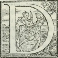 An illustration from De le lettere di m. Clavdio Tolomei lib. sette. Con vna breve dichiarazione in fine di tvtto l'ordin de l'ortografia di qvesta opera (1547)