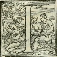 An illustration from De le lettere di m. Clavdio Tolomei lib. sette. Con vna breve dichiarazione in fine di tvtto l'ordin de l'ortografia di qvesta opera (1547)