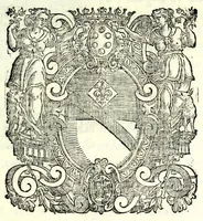 An illustration from De le lettere familiari del commendatore Annibal Caro, volume primo[-secondo] (1587)