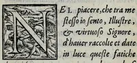 Picture 1 of 4 from De le rime di diversi nobili poeti toscani (1565), leaf 9