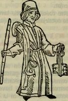 An illustration from De les costumes des homens e debs oficis dels nobles, sobrel Joch des escachs (1900)