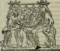 An illustration from De les costumes des homens e debs oficis dels nobles, sobrel Joch des escachs (1900)