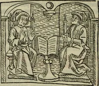 An illustration from De les costumes des homens e debs oficis dels nobles, sobrel Joch des escachs (1900)