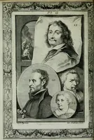 An illustration from De levens-beschryvingen der Nederlandsche konst-schilders en konst-schilderessen, met een uytbreyding over de schilder-konst der ouden (1729)