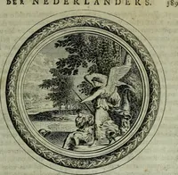 Picture 25 of 29 from De levens-beschryvingen der Nederlandsche konst-schilders en konst-schilderessen, met een uytbreyding over de schilder-konst der ouden (1729), leaf 427
