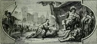 An illustration from De levens-beschryvingen der Nederlandsche konst-schilders en konst-schilderessen, met een uytbreyding over de schilder-konst der ouden (1729)