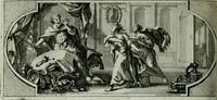 An illustration from De levens-beschryvingen der Nederlandsche konst-schilders en konst-schilderessen, met een uytbreyding over de schilder-konst der ouden (1729)