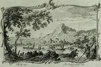 An illustration from De levens-beschryvingen der Nederlandsche konst-schilders en konst-schilderessen, met een uytbreyding over de schilder-konst der ouden (1729)