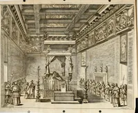 Picture 7 of 28 from Del funerale celebrato nel duomo di Torino all' Altezza Reale di Carlo Emanuele II, duca di Sauoia ... : da madama reale Maria Giovanna Battista di Sauoia, madre e tutrice dell' Altezza Reale di Vittorio Amadeo II, e reggente de' suoi stati (1676), leaf 20