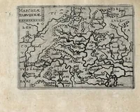 Picture 9 of 23 from Deliciae Italiae et index viatorius : indicans itinera ab vrbe Roma ad omnes in Italia, aliquas quoque extra Italiam civitates et oppida : quorum indicantur deliciae, sive quid in eorum singulis delicati, rari visuque digni sit : nempe templa ob structuram magnifica, delubra ob artem spectanda, palatia aedificiaque ob amplitudinem praeclara, picturae excellentium artificium, statuae eleganter sculptae, quicquid praeterea vbique in Italia, vel antiquitate rarum vel arte praeclarum est ... : huic libello visum fuit addere tabellas geographicas Italiae aliquarumque circa ipsam insularum ... (1603), leaf 186