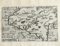 Picture 22 of 23 from Deliciae Italiae et index viatorius : indicans itinera ab vrbe Roma ad omnes in Italia, aliquas quoque extra Italiam civitates et oppida : quorum indicantur deliciae, sive quid in eorum singulis delicati, rari visuque digni sit : nempe templa ob structuram magnifica, delubra ob artem spectanda, palatia aedificiaque ob amplitudinem praeclara, picturae excellentium artificium, statuae eleganter sculptae, quicquid praeterea vbique in Italia, vel antiquitate rarum vel arte praeclarum est ... : huic libello visum fuit addere tabellas geographicas Italiae aliquarumque circa ipsam insularum ... (1603), leaf 201