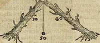 An illustration from [Deliciæ physico-mathematicæ, oder, Mathemat: und Philosophische Erquickstunden : darinnen sechshundert drey und sechzig Schöne, liebliche, und annehmliche Kunststücklein, Auffgaben und Fragen ausz der Rechenkunst, Landtmessen, Perspectiv, Naturkündigung ... (1651)