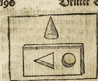 An illustration from [Deliciæ physico-mathematicæ, oder, Mathemat: und Philosophische Erquickstunden : darinnen sechshundert drey und sechzig Schöne, liebliche, und annehmliche Kunststücklein, Auffgaben und Fragen ausz der Rechenkunst, Landtmessen, Perspectiv, Naturkündigung ... (1651)