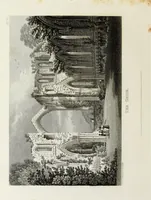 An illustration from Delineations, graphical and descriptive, of Fountains' Abbey, in the West Riding of the County of York (1820)