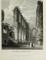 Picture 6 of 13 from Delineations, graphical and descriptive, of Fountains' Abbey, in the West Riding of the County of York (1820), leaf 124