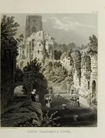 Picture 8 of 13 from Delineations, graphical and descriptive, of Fountains' Abbey, in the West Riding of the County of York (1820), leaf 132