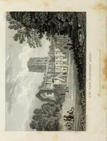 An illustration from Delineations, graphical and descriptive, of Fountains' Abbey, in the West Riding of the County of York (1820)