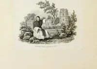 An illustration from Delineations, graphical and descriptive, of Fountains' Abbey, in the West Riding of the County of York (1820)