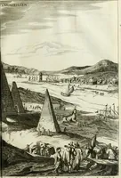 An illustration from Delineatio provinciarum Pannoniae et Imperii Turcici in Oriente : eine grundrichtige Beschreibung dess ganzen Aufgangs, sonderlich aber dess hochlöblichen Königreichs Ungarn, und der ganzen Türckey ... (1684)