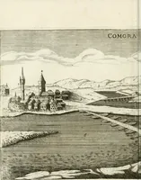 An illustration from Delineatio provinciarum Pannoniae et Imperii Turcici in Oriente : eine grundrichtige Beschreibung dess ganzen Aufgangs, sonderlich aber dess hochlöblichen Königreichs Ungarn, und der ganzen Türckey ... (1684)