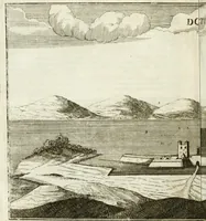 An illustration from Delineatio provinciarum Pannoniae et Imperii Turcici in Oriente : eine grundrichtige Beschreibung dess ganzen Aufgangs, sonderlich aber dess hochlöblichen Königreichs Ungarn, und der ganzen Türckey ... (1684)