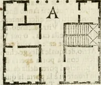An illustration from Della architettura di Gioseffe Viola Zanini padouano pittore & architetto libri due, ne'quali con nuoua simmetria & facoltà si mostrano le giuste regole de i cinque ordini di detta architettura, & osseruationi de'più eccellenti architetti, che in quella habbiano dato ammaestramenti... Aggiuntoui di nuouo il modo di leuar il fumo alli camini, si fatti, come da farsi da Andrea Minorelli.. (1677)