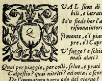 An illustration from Della caccia. Poema (1591)