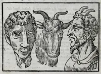 An illustration from Della celeste fisonomia di Gio. Battista della Porta Napoletano, libri sei : nei quali ributtata la vanità dell'astrologia giudiciaria, si dà maniera di essattamente conoscere per via delle cause naturali tutto quello, che l'aspetto, la presenza, & le fattezze de gl'huomini possono fisicamente significare, e promettere : opera noua, & piena di dotta curiosità (1616)