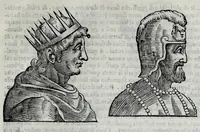 An illustration from Della celeste fisonomia di Gio. Battista della Porta Napoletano, libri sei : nei quali ributtata la vanità dell'astrologia giudiciaria, si dà maniera di essattamente conoscere per via delle cause naturali tutto quello, che l'aspetto, la presenza, & le fattezze de gl'huomini possono fisicamente significare, e promettere : opera noua, & piena di dotta curiosità (1616)