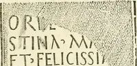An illustration from Della citta di Aveia ne Vestini ed altri luoghi di antica memoria : dissertazione (1773)