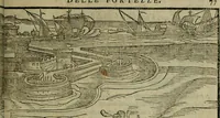 Picture 24 of 78 from Della espvgnatione et difesa delle fortezze di Gabriello Bvsca milanese libri due (1585), leaf 90
