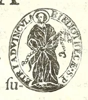 Picture 2 of 17 from Della felicità di Padoua di Angelo Portenari Padouano agosto. libri noue : nelli quali, mentre con nuouo ordine historico si proua ritrouarsi nella città di Padoua le conditioni alla felicità ciuile pertinenti : si raccontano gli antichi, e moderni suoi pregi, & honori et in particolare si commemorano li cittadinj suoi illustri per santità, prelature, lettere, arme, e magistrati (1623), leaf 7