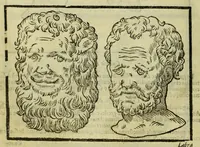An illustration from Della fisionomia dell'huomo (1644)