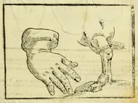 An illustration from Della fisionomia dell'huomo (1644)