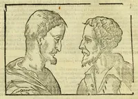 An illustration from Della fisionomia dell'huomo (1644)